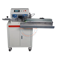 Machine automatique JCW-CS03C de fabrication de câbles avec fonction de dénudage de coupe et de pile de fil, équipement de fabrication de câbles efficace