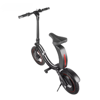 Mini scooter électrique pliable de 14 pouces, 42V6Ah, 450W, en alliage d'aluminium léger, étanche, autonomie de 25-32 km