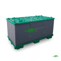 Conteneur en plastique retournable pour pièces automobiles