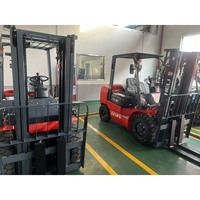 Chariot élévateur diesel HELI CPCD35 de 3,5 tonnes avec de bonnes performances, nouveau transpalette doté d'un moteur diesel PLC, source d'alimentation hydraulique