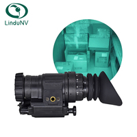 Perangkat Monokuler Penglihatan Malam LDNVM18 PVS14 Autogated Dengan Pengaturan Gain Manual Gen2+ Tabung Fosfor Putih FOM1400-1600 Dijual