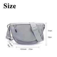 Riñonera de Viaje de Nailon Personalizada para Senderismo y Running, Bolsa Cruzada Multicolor, Diseño Unisex, Bolso de Moda para Mujer