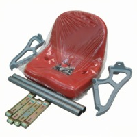 Siège de stade moulé par injection en PP, résistant aux UV, avec support de montage pour gradins extérieurs, durable, résistant aux intempéries, haute capacité