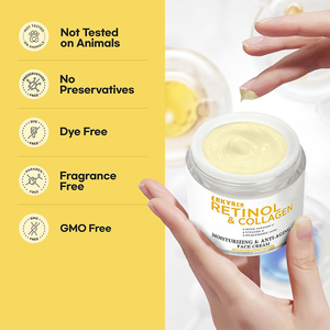 Антивозрастной крем для лица с ретинолом и коллагеновым кремом для лица с гиалуроновой кислотой - Product Image 4