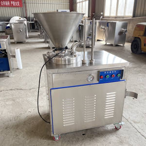 Vente directe d'usine Remplissage automatique de farce à grosses saucisses Twist Maker Remplisseur de saucisses Stuffer Making Machine Prix - Product Image 5