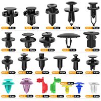 725 Fixateur automobile rapide en plastique pour pare-chocs, clips de fixation pour tapis de carrosserie automobile et clips de fixation en plastique