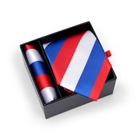 Corbata de rayas amarillas y negras y corbata de boda cuadrada de bolsillo para hombres