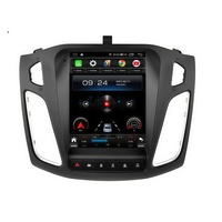 Système multimédia de voiture 10,4 pouces Android Lecteur DVD de voiture Radio Mirror Link Navigation GPS pour Ford Focus 2013 - 2017 Bluetooth 5.0