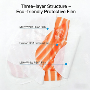 มาส์กหน้าเกาหลีสูตรเฉพาะจากโรงงาน ผลิตภัณฑ์บำรุงผิวแบบ Water-Glow วีแกน ด้วยสารสกัด DNA แซ<span class=keywords><strong>ล</strong></span>มอน คอ<span class=keywords><strong>ล</strong></span><span class=keywords><strong>ล</strong></span>าเจน PDRN ช่วยเติมความชุ่มชื้น <span class=keywords><strong>ล</strong></span>ดเ<span class=keywords><strong>ล</strong></span>ือนริ้วรอย และกระชับผิว - Product Image 4