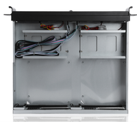 Chasis Compacto de Montaje en Rack de Sistema Dual Mini-ITX de 2U con Ventilador, Carcasa Industrial para PC EKI-M236 en Existencia