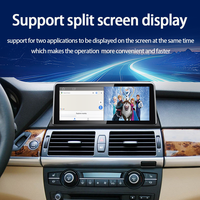 Pantalla de Radio para Auto Android con Qualcomm 685, Pantalla IPS de 10.25 Pulgadas y Resolución 1920*720, DSP Integrado, GPS y Amplificador para BMW X5 E70/X6 E71 (2007-2013)