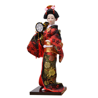 Poupée Geisha Kimono d'Art Populaire Japonais Faite à la Main en Résine, Nouveau Modèle, Jouet, Souffleur d'Air, Décoration d'Hôtel, Ornements, Vente en Gros