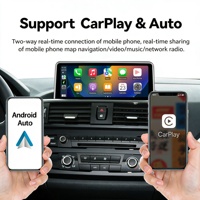 10.25/12.3 inci 8 Core RAM Android Head Unit Mobil Layar Sentuh CarPlay Android Auto untuk BMW Seri 1/2 F20/F21/F23/F52 Dashboard