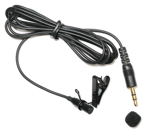 TL88 Clip Lavalier micrófono de solapa para ordenador PC cámara portátil inalámbrico BeltPack transmisor 1,95 m Cable - Product Image 3