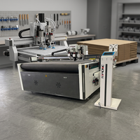 Máquina CNC para Hacer Muestras de Cajas de Cartón, Cortadora Oscilante con Cuchilla, con Certificación CE ISO