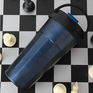 Portable Stainless Steel Insulated <b>Coffee</b> Cup with Handle Silicone Base Car Tumbler Business Gift Cup Low MOQ Custom Logo - Product Image 5