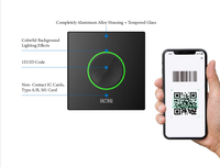 AC8130 Wiegand TTL RS232 RS485 Mesin Pemindai Kartu IC Pembaca Kode QR