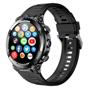 Reloj Inteligente H10 con SIM 4G, Cámaras Duales, 2GB de RAM, 16GB de ROM, hasta 4 Días de Batería, GPS, NFC, Videollamada, IP67, Posicionamiento para Hombres y Mujeres - Product Image 1