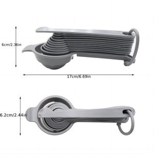 Ensemble de cuillères et tasses à <span class=keywords><strong>mesurer</strong></span> en plastique Ensemble de cuillères à <span class=keywords><strong>mesurer</strong></span> Règle à <span class=keywords><strong>mesurer</strong></span> et séparateur d'oeufs - Product Image 5