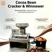 TUORONG Petite machine de traitement du cacao automatique de bureau, décortiqueuse et trieuse de fèves de cacao