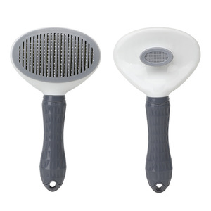 Pettine per Toelettatura in Plastica ABS Sicuro e Bestseller, Spazzola per Cani e Gatti, Tagliacapelli con Funzione di Pulizia e Massaggio Combinata - Product Image 3