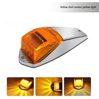 Feux de toit de cabine de camion à LED ambre et blanc 12V/24V, feux de gabarit, pour l'éclairage extérieur automobile