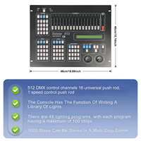 Consola DMX512 Sunshine 512 de 240W de Alta Calidad, Controlador de Luces de Escenario 220V para Eventos, Dimmer para Luces de DJ