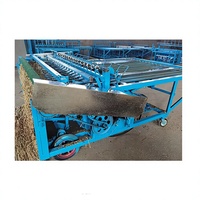 Machine à tisser les tapis en paille, machine à fabriquer des tapis en jonc pour paille de blé, maïs, riz, sorgho, coques de maïs, jonc de chèvre, roseau et autres matières.