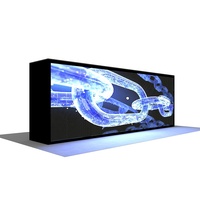 Vogue accrocheur 10ft cadre en aluminium modulaire construction rapide exposition vidéo médias affichage écran LED Table d'exposition