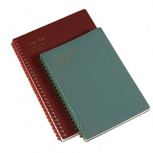 Cuaderno Estudiantil BOYI A5 de Alta Calidad, Diseño de Logotipo Personalizado, Diario con Cubierta de PP Económica, Encuadernación en Espiral, Modelo F-12005 - Product Image 4