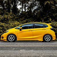 Kit carrosserie Yofer : Aileron de coffre arrière, extension de toit, lèvre de coffre, séparateur de pare-chocs pour Honda Fit Jazz GK5 3ème génération - Accessoires