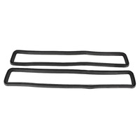 2 pièces d'accessoires de décoration en caoutchouc pour joint d'étanchéité de ventilation de pare-boue de voiture, compatibles avec Land Rover MUC4299
