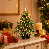 Kit DIY Arbre de Noël Perlé – Ensemble Artisanat Fait Main Créatif – Décoration de Table Festive – Jouet Éducatif – Cadeau pour Enfants et Adultes