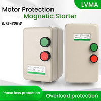 QCX5-09 LVMA 9A Directe online solid-state motorstarter Ster-driehoek dubbele spanning 4A-6A stroombereik 6kW 240V 50/60Hz Magnetisch