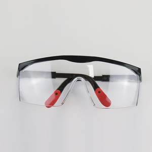 Lunettes de protection transparentes transfrontalières avec verres PC anti-buée, anti-choc, anti-poussière, anti-sable, anti-éclaboussures, unisexes, pour le cyclisme - Product Image 1