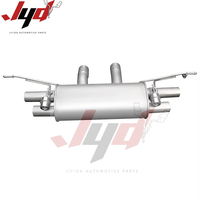 Sistem Knalpot Catback Valvetronic Baja Tahan Karat 304 Berkinerja Tinggi untuk Porsche 958 Cayenne 3.0T/3.6/4.8/4.8T 2014