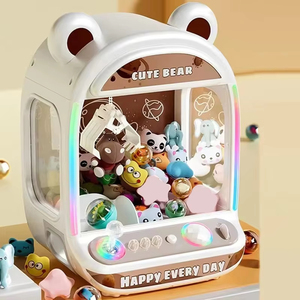 Jumon Automatic <b>Lighting</b> Musical Children's Claw Machine Home Using <b>Egg</b> Twisting Machine Developmental Toys Kids Birthday Gifts - Product Image 1