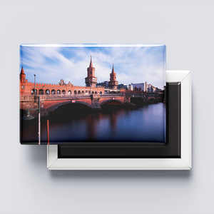 Aimants de réfrigérateur en fer blanc personnalisés avec photo de <span class=keywords><strong>Berlin</strong></span>, <span class=keywords><strong>Allemagne</strong></span>, souvenir touristique - Product Image 2