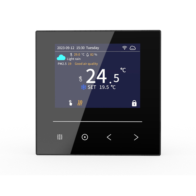 HYT002 Tuya WiFi Smart Thermostat 220V: Modern Programmable Heating Controller for Hotels (ABS+PC Material)