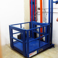 Neuer 3000kg Stahl-Lagerhaus-Vertikal-Hydraulik-Lastenaufzug mit Kettenlift-Führungsschiene für Hotels