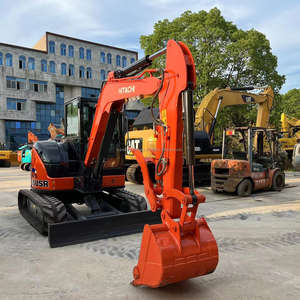2020 Hitachi ZX50u Mini pelle capacité de 5 tonnes pelleteuse d'occasion multifonctionnelle ZAXIS 50 55 Original du Japon Hitachi ZX55 - Product Image 3