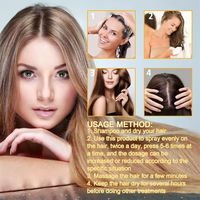 Semprotan Rambut Herbal Biotin untuk Pria Wanita 30ml Perawatan Pertumbuhan Rambut, Perbaikan, Penghalus Minyak, Perawatan Kulit Kepala, Menebalkan Rambut
