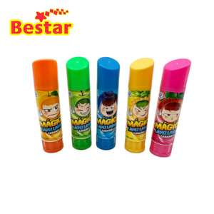 Multicolor Liquid Candy Sour <strong>Crazy</strong> Hair Liquid Jam <strong>Lipstick</strong> Shaped <strong>Crazy</strong> Liquid Candy with Fruit Flavor - Product Image 2