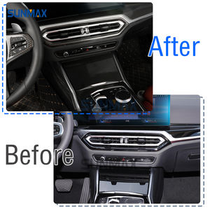 Sunmax-Kit de panneau de <span class=keywords><strong>console</strong></span> <span class=keywords><strong>centrale</strong></span> en fibre de carbone pour <span class=keywords><strong>BMW</strong></span> Série 3 G20 100% + RHD, 2019 - Product Image 4