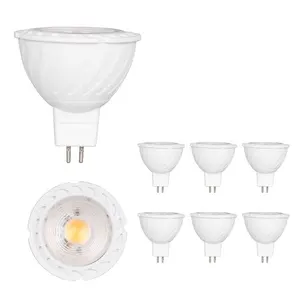 Kapalı beyaz gömme 3000K 4000K 6000K tavan lambası 12v mini mr16 5w led spot