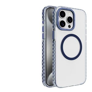 Custodia per telefono antiurto per <span class=keywords><strong>iPhone</strong></span> 16 Promax 15 14 Plus 13 <span class=keywords><strong>Pro</strong></span> 12 <span class=keywords><strong>11</strong></span> ricarica Wireless trasparente <span class=keywords><strong>cover</strong></span> rigide in acrilico - Product Image 1