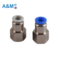 Pièces pneumatiques de construction en métal durable de conception de gain de temps de PY de garnitures de compresseur d'air de dégagement rapide