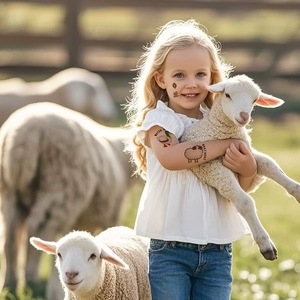 Pegatinas de tatuaje de camión de bomberos de dibujos animados para niños <span class=keywords><strong>originales</strong></span> diseño impermeable con bombero y extintor de incendios - Product Image 3