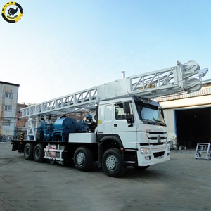 Perfuradora Hidráulica DTH a Diesel SINOTRUK com Profundidade Máxima de 1000m e Diâmetro de Perfuração de 500mm, Fácil Operação para Poços de Água - Product Image 3