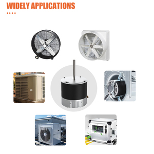 มอเตอร์แม่เหล็กถาวร230V 1/6 HP มอเตอร์ ECM แบบไร้แปรงถ่านมอเตอร์ระบายอากาศ - Product Image 5